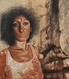 Bhattacharjee, Bikash (Artist). Untitled, 1988 | Painting