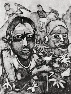 Subramanyan, K.G. (Artist). Painting, 1991 | Painting
