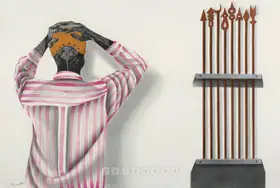 Chaturvedi, P.N. (Artist). The Arrows, 2008 | Painting