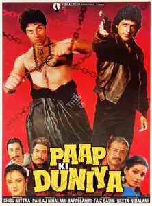 Nihalani, Pahlaj (Producer), Paap Ki Duniya, 1988 | Song-Synopsis Booklet