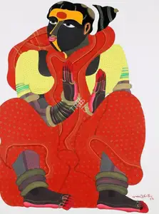 Vaikuntam, Thota (Artist). Untitled, 1995 | Painting