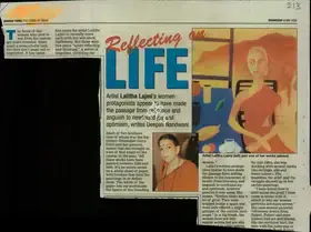 Nandwani, Deepali (Reporter). Reflecting on Life, 04 May 2005 | Newspaper Clipping | 00849173