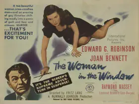 Krasner, Milton R. (Cinematographer), The Woman in the Window, 1944 | Lobby Card