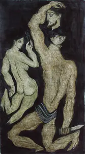 Sadequain (Artist). Man with Dagger, 1968 | Painting