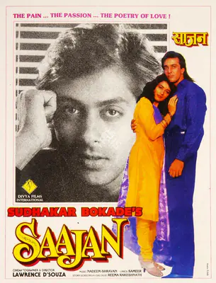 Bokade, Sudhakar (Producer), Saajan, 1991 | Song-Synopsis Booklet