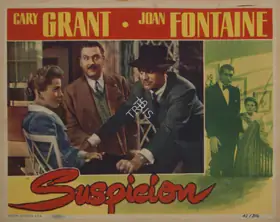 Hitchcock, Alfred (Producer), Suspicion, 1941 | Lobby Card