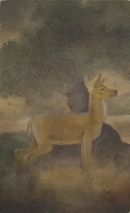 Tagore, Abanindranath (Artist). The Deer, c.1925 | Painting