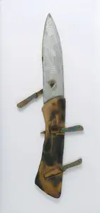 Upadhyay, Hema (Artist). Knife Edge Critical, 1999 | Painting