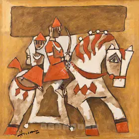 Husain, M.F. (Artist). Untitled, 1960s | Painting