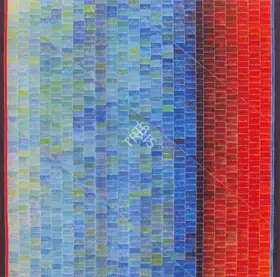 Akhilesh (Artist). Untitled (Blues), 2005 | Painting