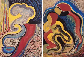 Haldar, A.K. (Artist). The Vapour, 1944 | Painting