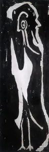 Souza, F.N. (Artist). Tribute To Rabindranath Tagore, 1972 | Painting