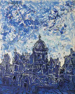 Souza, F.N. (Artist). Untitled (St. Paul's Cathedral), 1961 | Painting