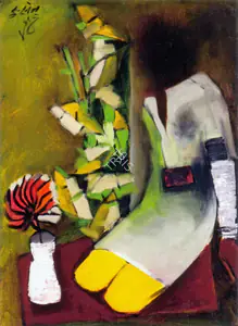 Husain, M.F. (Artist). Untitled, 1978 | Painting