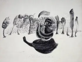 Bawa, Manjit (Artist). Untitled, 1981 | Drawing