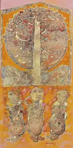 Burman, Sakti (Artist). Untitled, 1967 | Painting