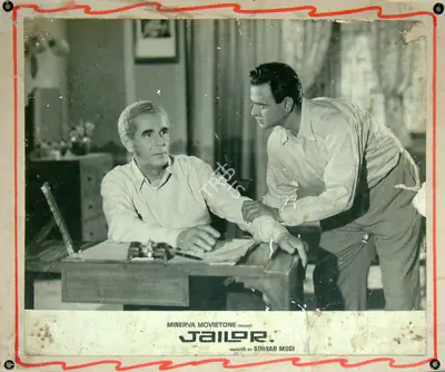 Sarpotdar, Y.D. (Cinematographer), Jailor, The, 1938 | Lobby Card