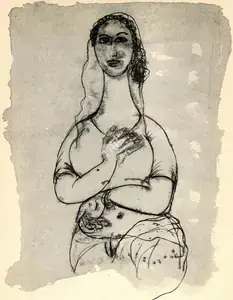 Prabhakaran, K. (Artist). Untitled, 1980s | Painting