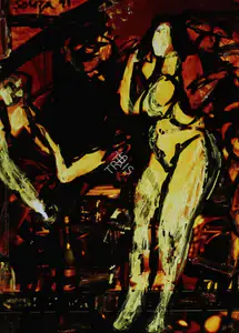 Souza, F.N. (Artist). Untitled, 1991 | Painting