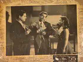 Murthy, V.K. (Cinematographer), Mr And Mrs 55, 1955 | Lobby Card