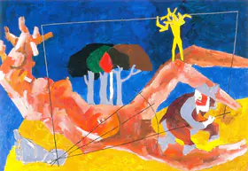 Husain, M.F. (Artist). Untitled, 1970 | Painting