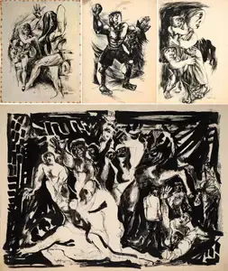 Roy, Sajal (Artist). Various, 1976 | Drawing