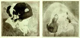 Chughtai, M.A.R. (Artist). The Fragrance; Untitled (Princess) (verso), n.d. | Graphic Art