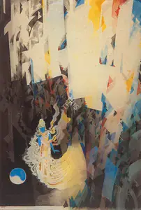 Roy, Prosanto (Artist). Untitled, early 1950s | Painting