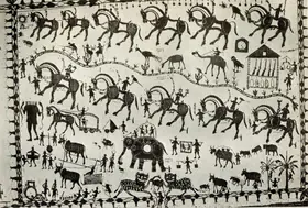 Unknown (Artist). Pithoro from Chhota-Udaipur region, n.d. | Painting