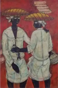 Almelkar, A.A. (Artist). Untitled, 1967 | Painting