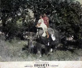 Saigal, Ramesh (Director), Bharti, 1956 | Lobby Card