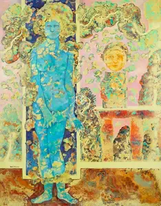Burman, Sakti (Artist). Automne, n.d. | Painting