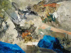 Ramkumar (Artist). Untitled (Landscape), n.d. | Painting
