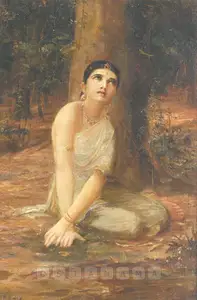 Muller, A.H. (Artist). Sita Abandoned, n.d. | Painting