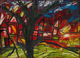Souza, F.N. (Artist). Greentree, 1964 | Painting