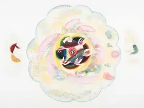 Sheikh, G.M. (Artist). Untitled (Kahat Kabir Series), 1999 | Painting