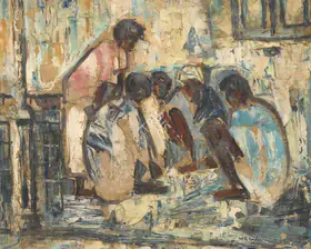 Naidu, Reddeppa (Artist). Untitled, 1958 | Painting