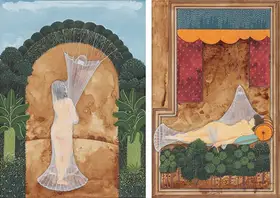 Ahmed, Waseem (Artist). Untitled; Untitled, 2005 (each) | Painting