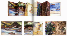 Khakhar, Bhupen P. (Artist). Haridwar, 2001 | Painting