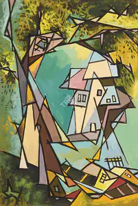 Santosh, G.R. (Artist). Untitled, c.1950 | Painting