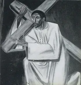 Souza, F.N. (Artist). Christ the Redeemer, 1952 | Painting