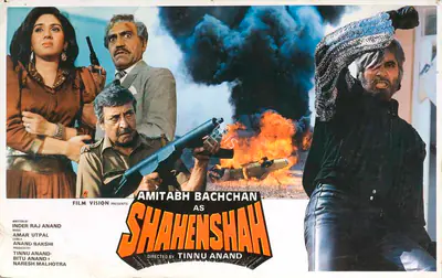 Anand, Bittu (Producer), Shahenshah, 1988 | Lobby Card