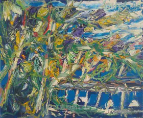 Souza, F.N. (Artist). Palm Beach, Miami, Florida, 1971 | Painting