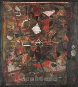 Kudallur, Achutan (Artist). Untitled, 1990 | Painting