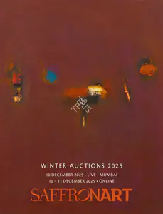 Saffronart (Auction House). Winter Live Auction. 10 December 2025 | Auction Catalogue | 00862593
