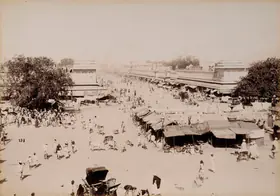 Unknown (Photographer), Manuk Street near Wind Palace, India, n.d. | Antiquarian Photograph
