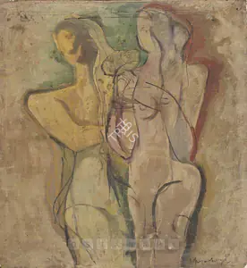 Munuswamy, L. (Artist). In Harmony, 1960 | Painting