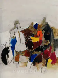 Husain, M.F. (Artist). Untitled, n.d. | Painting