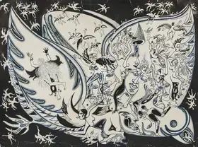 Patel, Shailesh (Artist). Beyond Nature & Identity II, 2002 | Painting
