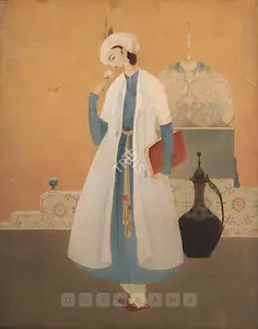 Chughtai, M.A.R. (Artist). Untitled, n.d. | Painting
